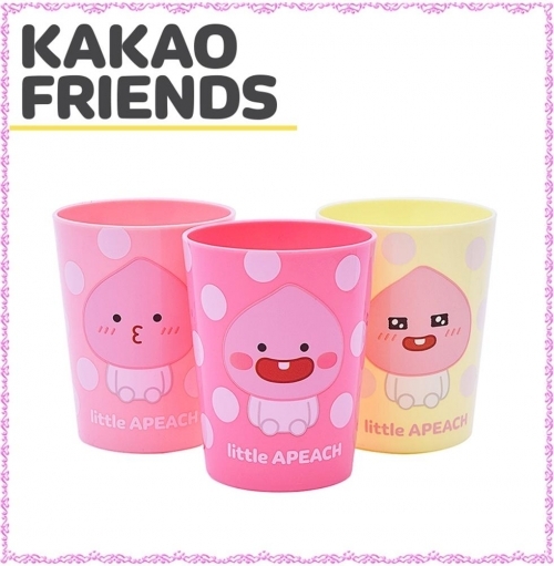 카카오리틀프렌즈 어피치 3P컵 180ml (세트)(086299)