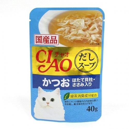 이나바 챠오 스프 40g - 가다랑어 치킨