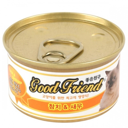 굿프랜드 참치_새우 85g