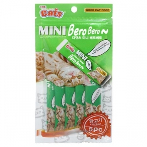 더캣츠 미니 베로베로 5p(닭고기) 애완용품