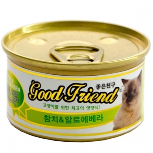 고양이 사료 굿프렌드 참치 알로에베라 캔 85g 10개