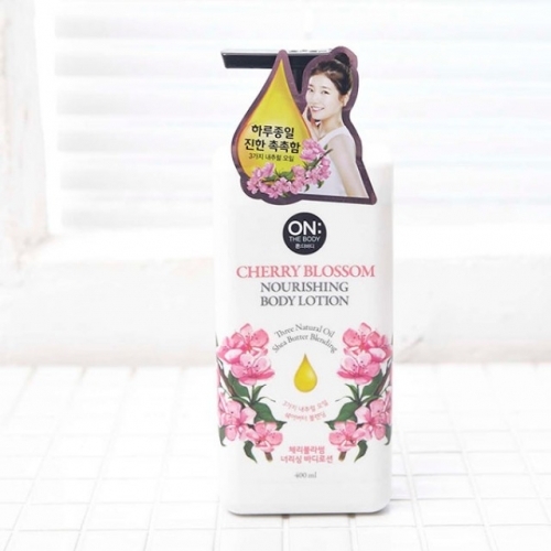 세이온 더 바디로션체리블라썸 400ml.