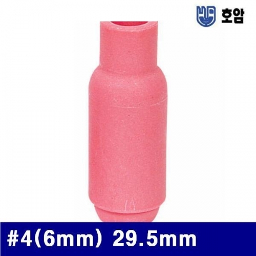 호암 7791457 125A일반 알곤세라믹노즐 (방)4(6mm) 29.5mm (통(10개))