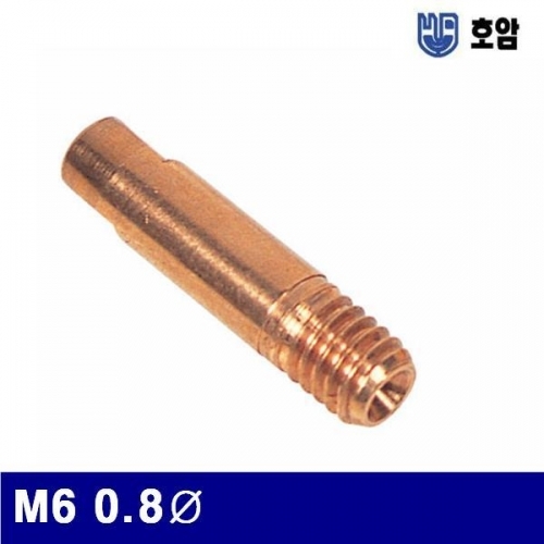 호암 7790528 미그팁 M6 0.8파이 (통(10개))