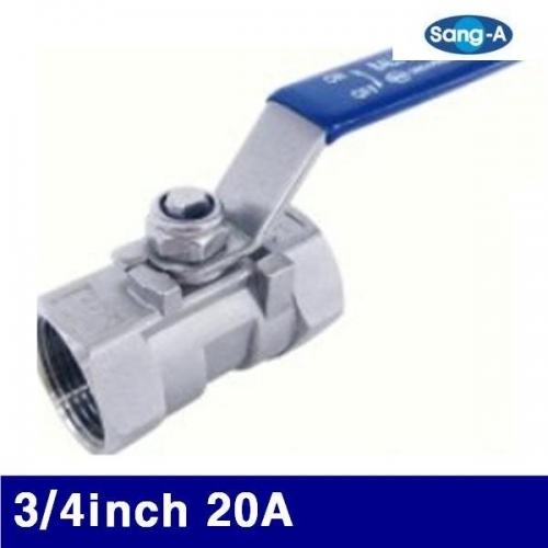 상아뉴매틱 6302469 스테인리스 볼밸브 3/4Inch 20A 12.5 (1EA)