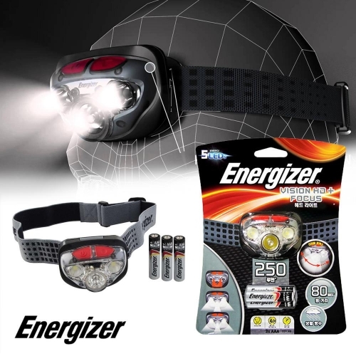 에너자이저 5LED 250루멘 헤드라이트