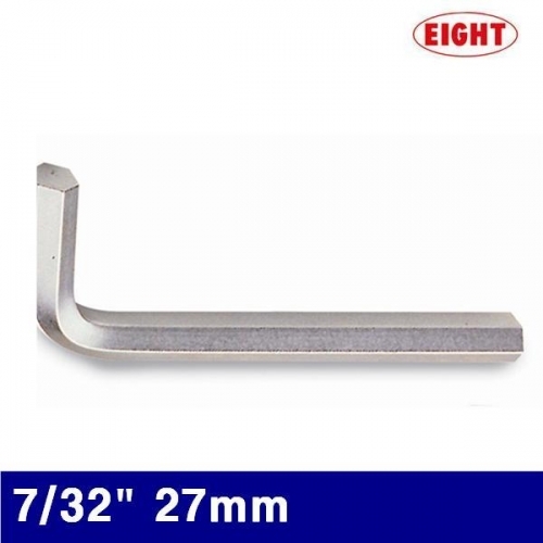 에이트 2110806 L렌치(Inch단위) 7/32Inch 27mm 81mm (1EA)