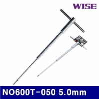 와이즈 368-0004 T형 육각렌치 NO600T-050 5.0mm (1EA)