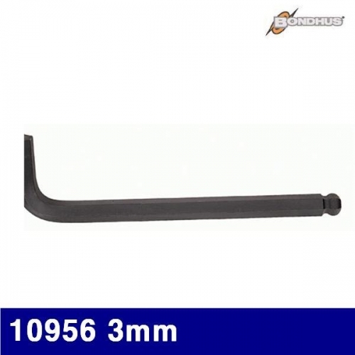 본더스 2120052 볼L렌치(mm단위) 10956 3mm 99mm (1EA)