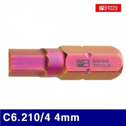 피비스위스툴 2332958 6각비트 C6.210/4 4mm (통(10개))