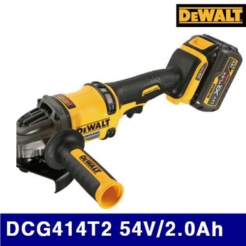 디월트 5098921 충전그라인더 DCG414T2 54V/2.0Ah 3.6kg (1EA)