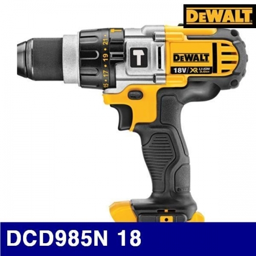 디월트 5093810 충전해머드릴-베어툴 18V DCD985N 18 (1EA)