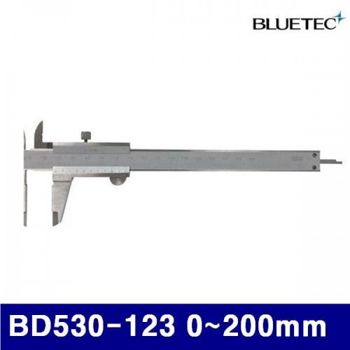 블루텍 4017318 버니어 캘리퍼 BD530-123 0-200mm 0.02mm (1EA)