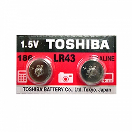 도시바 LR43(10알) 1.5V 알카라인건전지