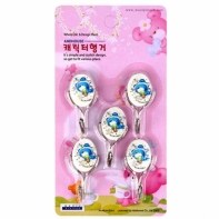 180도 캐릭터 타원 행거(5P)-블루