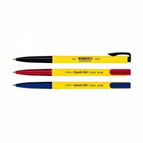 동아 스피디볼(1.0mm-청-24개입) M501088