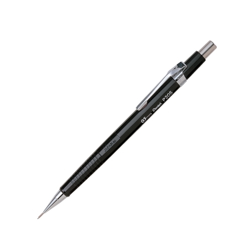 펜텔 제도샤프 0.5mm 블랙 P205