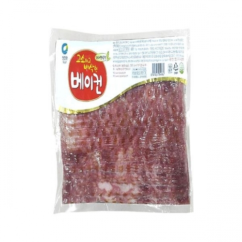 (냉동)청정원고소하고바삭한베이컨 1kgX5개