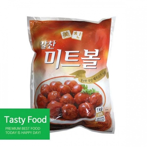 (냉동)산과들 알찬미트볼1kg
