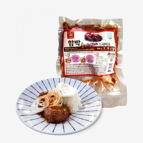 소를품은돼지 함박스테이크 200g 5개
