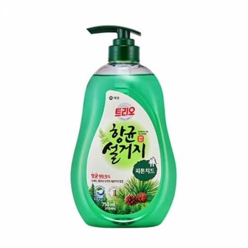 애경 트리오 항균설거지 피톤치드 주방세제 750ml