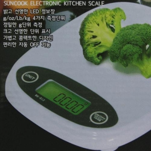 신광주방저울소-썬쿡디지털WH-B12소