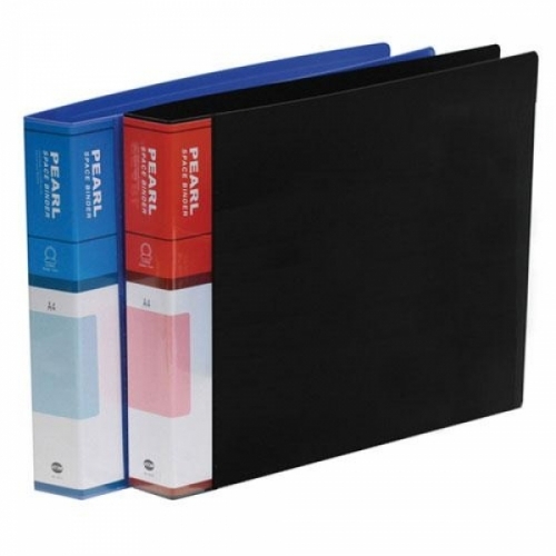 아톰)2공O링PP바인더 짧은변철 A4(B141_공간격8cm)청색-박스(40개입)