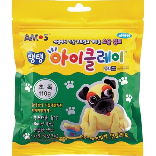 5000 탱탱 아이클레이 파우치 초록(110g)