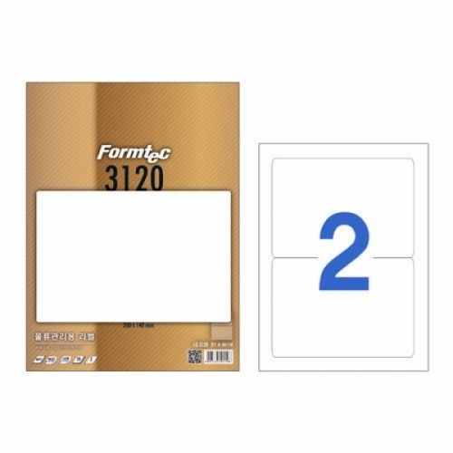폼텍)물류관리용라벨(LQ-3120_20매)-박스(40권입)