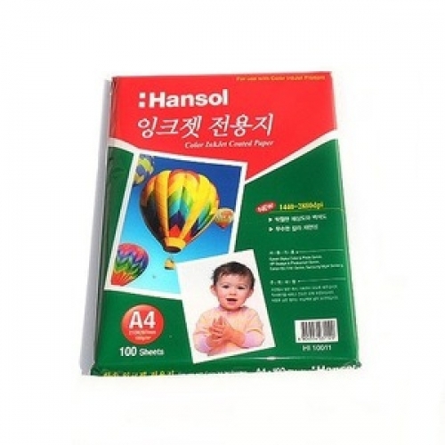 잉크젯전용지(A4-100매)문구 복사지 전산라벨지 전산라벨지 인화지