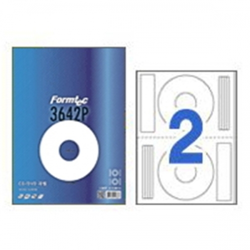 한국폼텍 폼텍라벨지 CD라벨 3642P (100매)