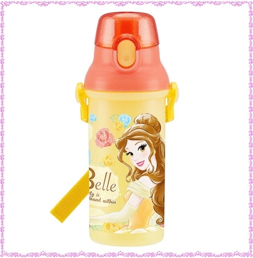 디즈니프린세스 벨18 원터치 물통 480ml (물병)(일)(396939)