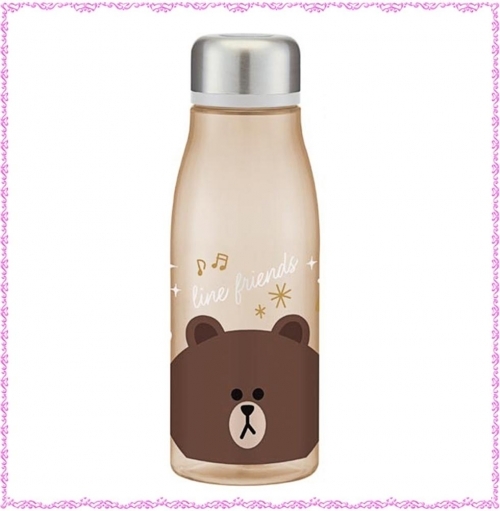 라인프렌즈 브라운 스타일리스 물통 550ml (일)(373954)