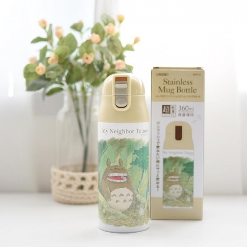 토토로 원터치 보온병(수채화 360ml)