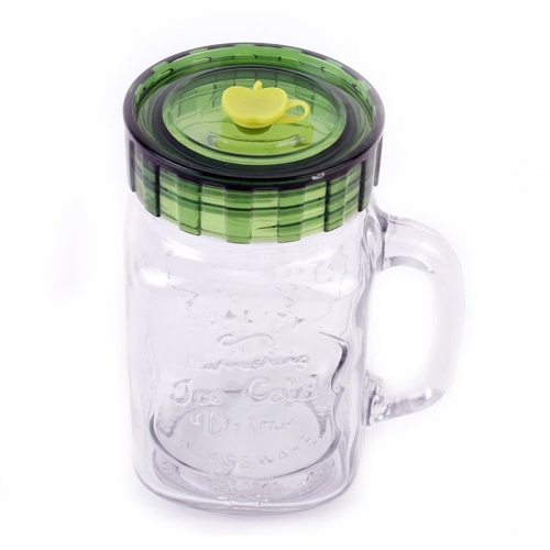 디어글라스 숨쉬는 룩킹락 유리 밀폐450ml 1P(WJ1008)