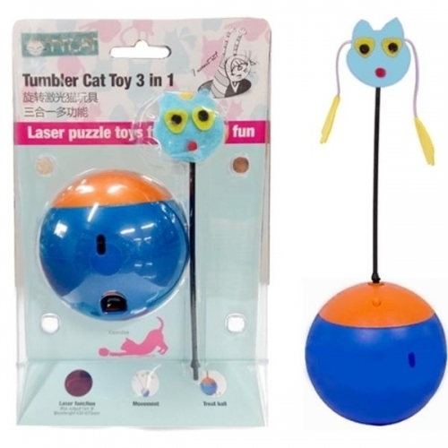 TTCAT 3in1 캣 무빙볼 - 블루