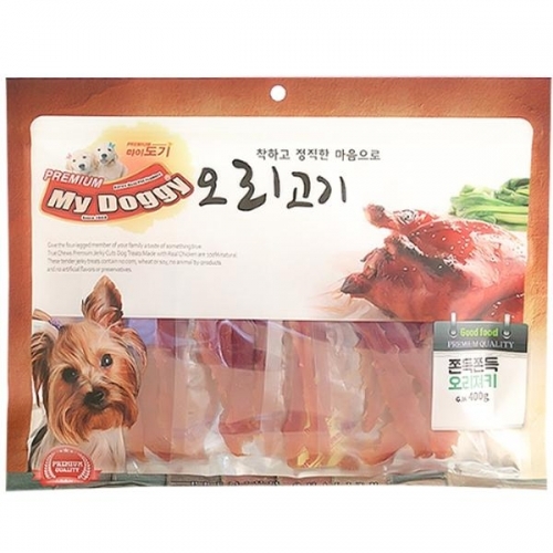 마이도기 착한오리400g - 쫀득 오리져키 1개단위