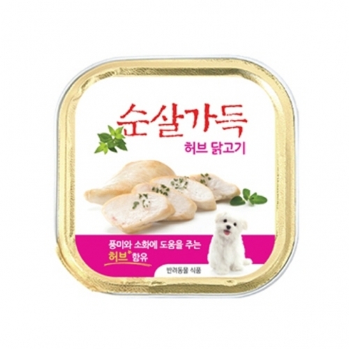 (24개묶음)순살가득 허브 닭고기 100g