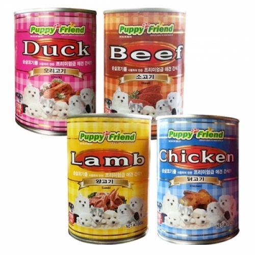 퍼피프랜드 캔 400g
