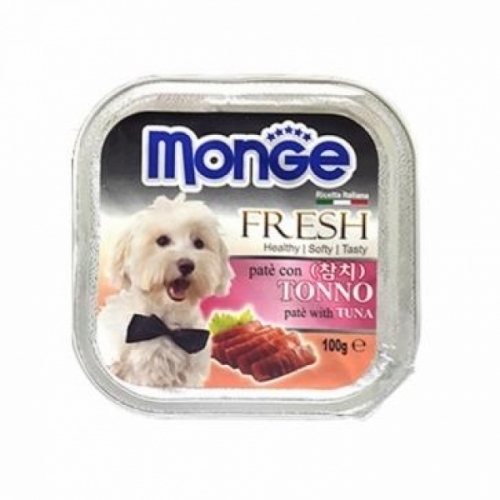 바우와우 monge사각캔 참치 (100gx16개)