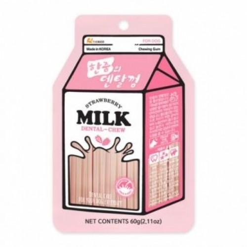한줌 한줌의 덴탈껌 (딸기 60g)