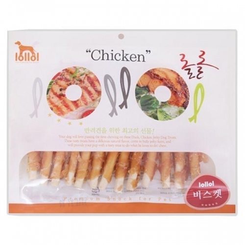 롤롤 비스켓 사사미300g 애견간식