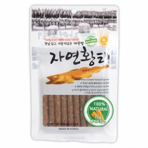 코코브라운 자연황태 황태 당근_70g