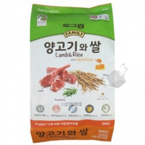 도그랑 양고기와쌀 2kg (강아지)