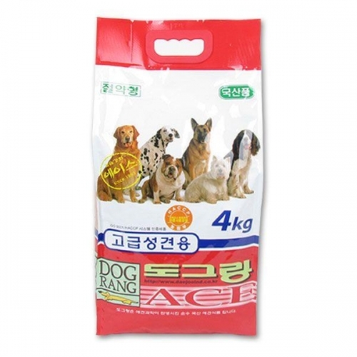 도그랑 에이스 성견용 4kg (리필용)