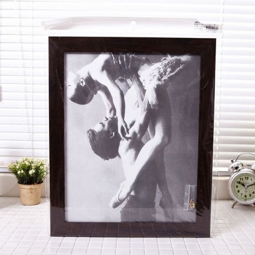 사진액자 산모티브액자 11x14S-브라운