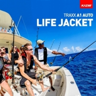 　트랙스 팽창식 구명조끼  A1레드