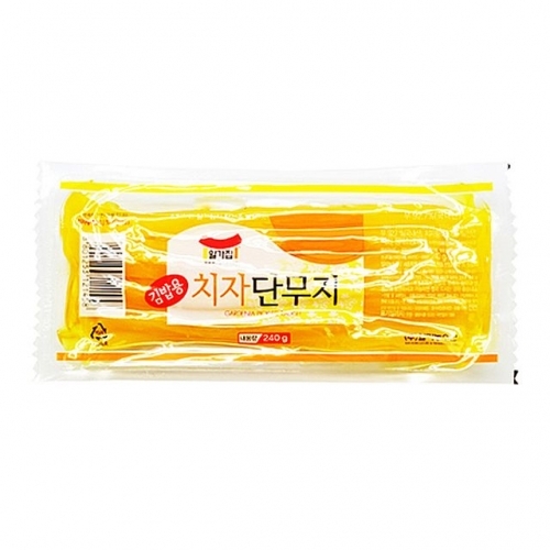 일가집 김밥용 치자단무지 240g X 20EA_1BOX