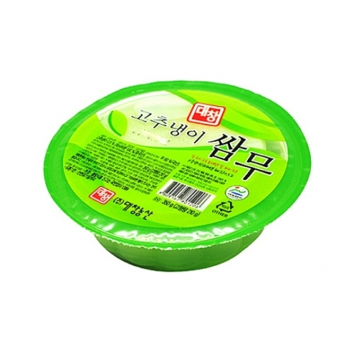 고추냉이 쌈무 350g X 12EA_1BOX 대창농산