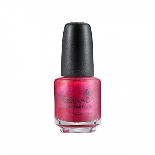 네일아트 KONAD 스템핑 스페셜 폴리쉬 핑크 레드 5ml